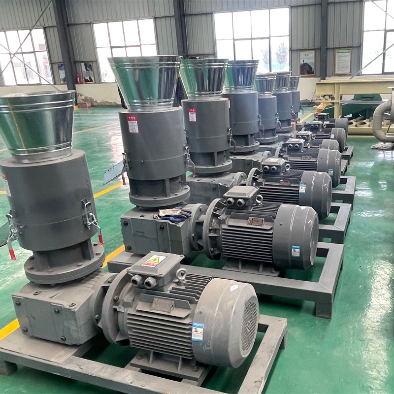 350型颗粒机谷壳稻壳造粒机木屑刨花平磨颗K粒机450型生物质颗粒