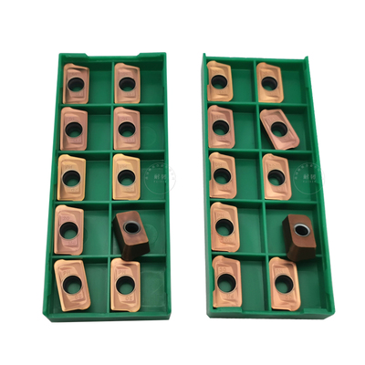 APKT160408铣刀片R0.8R2R3角YB9320钢件不锈钢铸铁涂层株洲合金钨