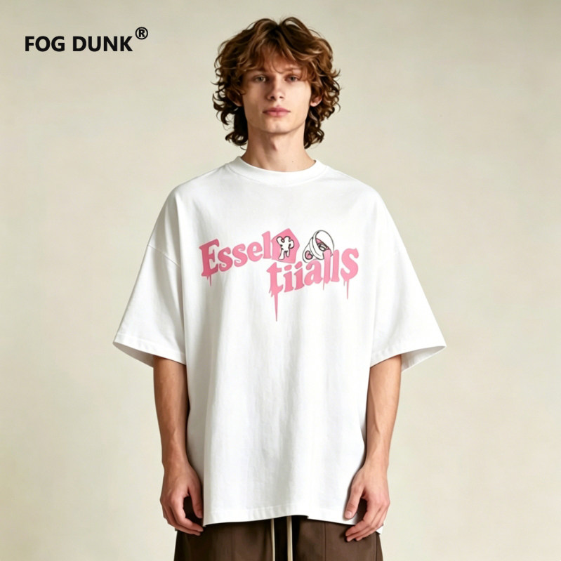 FOGDUNK联名重磅纯棉落肩T恤