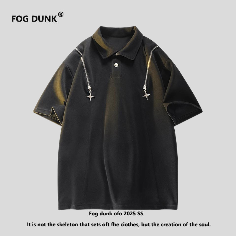 FOGDUNK美式复古短袖T恤