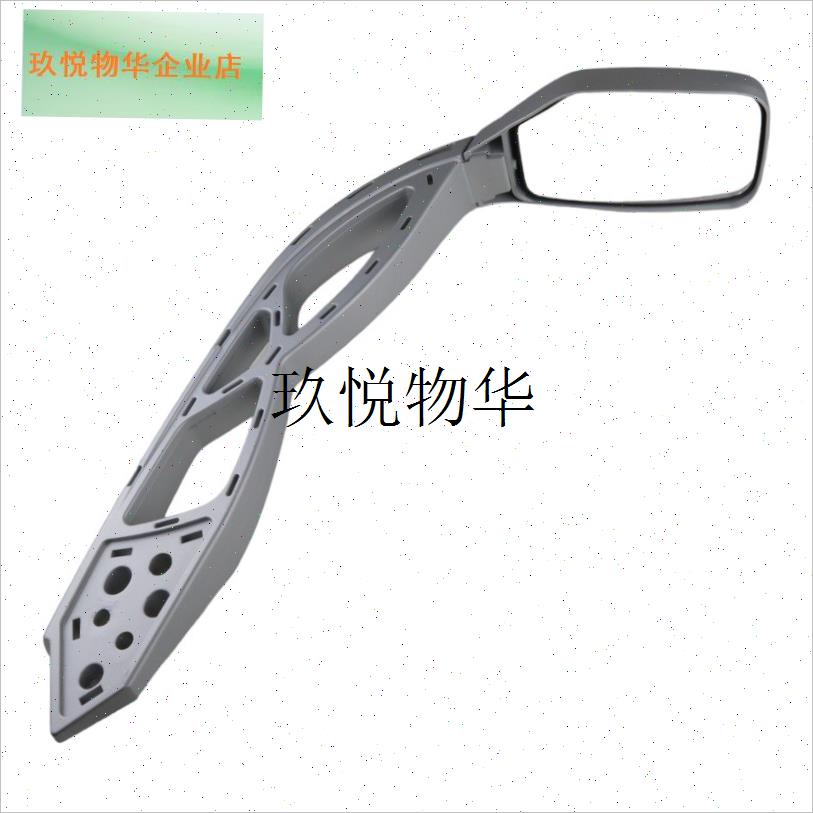 玛西尔益高观光车后视镜长臂镜后视镜绿L通鑫威观光车侧视镜倒车,