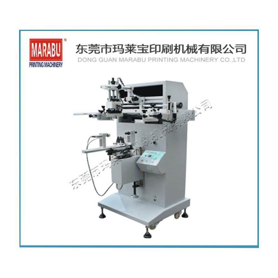 全自动曲面水杯油桶瓶丝网印刷机化妆瓶圆面转印机厂家转盘丝印机