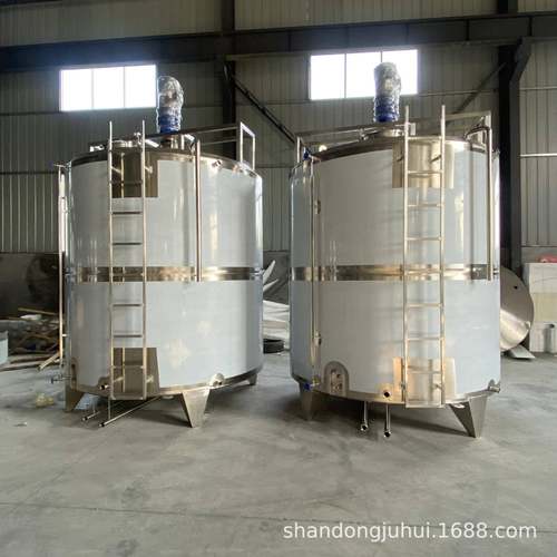 大型不锈钢搅拌罐果汁饮料调配搅拌设备多规格制作固液混合罐