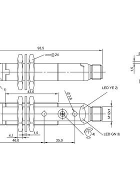 BOS18KW-PA-1QC-S4-C传感器BOS00LW全新原装开增票