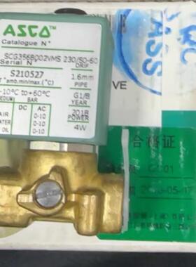 电磁阀SCG356B002VMS 24VDC或230VC