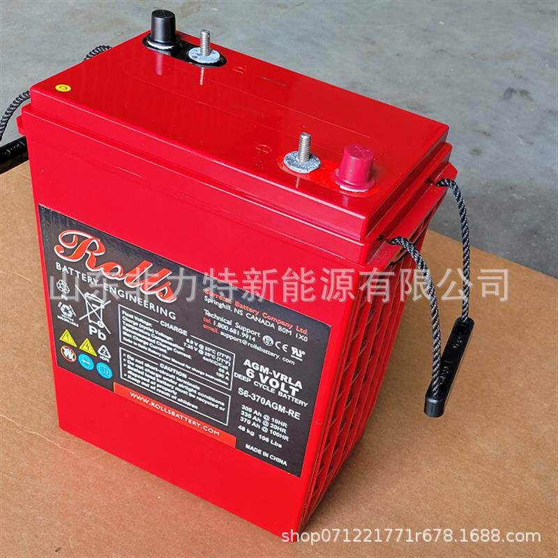 S6-370AGM-RE ROLLS加拿大蓄电池 6V335AH 工业自动化设备