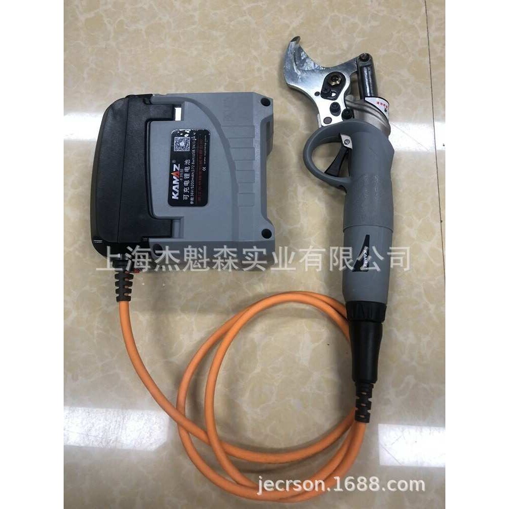 卡马兹电动手持式修枝剪果农用园林剪枝机便携粗枝果枝修剪器电剪