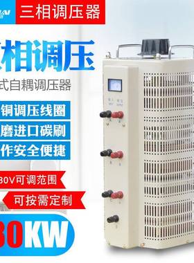 同迈TSGC2-30KVA三相380V调压器0V-430V/500V/600V/750V可调电源