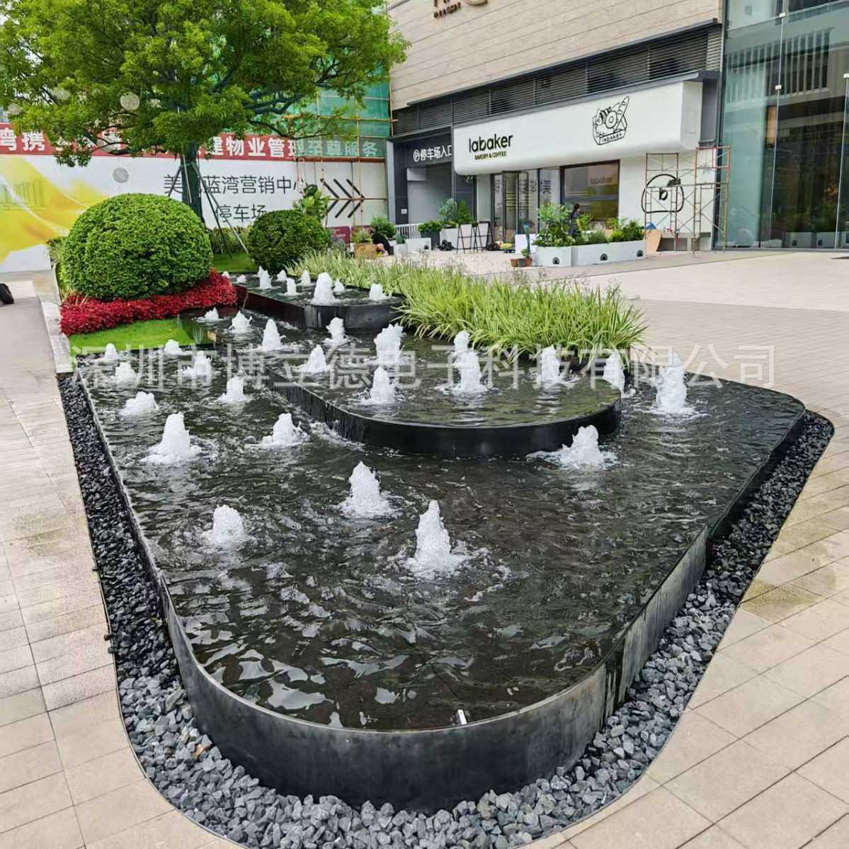 大型户外全铜庭院涌泉水景流水喷泉灯光音乐喷泉全套设备氛围造景