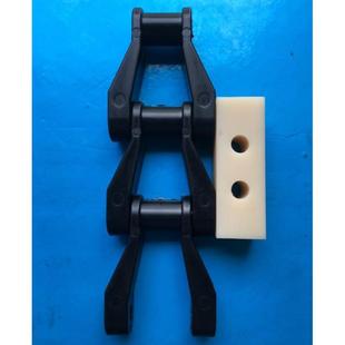 上海注塑厂家热销 PP刮泥机塑料链条 NH78系列气浮机塑料链条