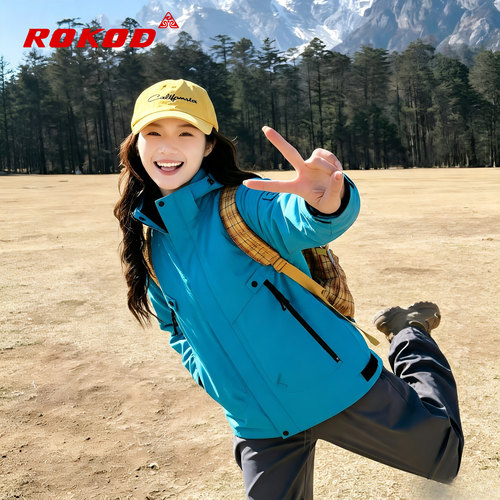 防风三合一登山外套显瘦百搭夹克