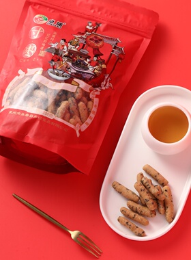 闽南特产泉州永旺卓埔品牌江米条儿时味道油炸寸枣小零食休闲茶点