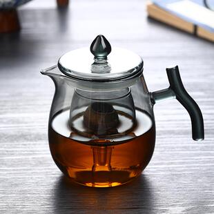 单壶 小青柑专用泡茶壶电陶炉煮茶冲茶器家用耐热玻璃茶具公杯套装