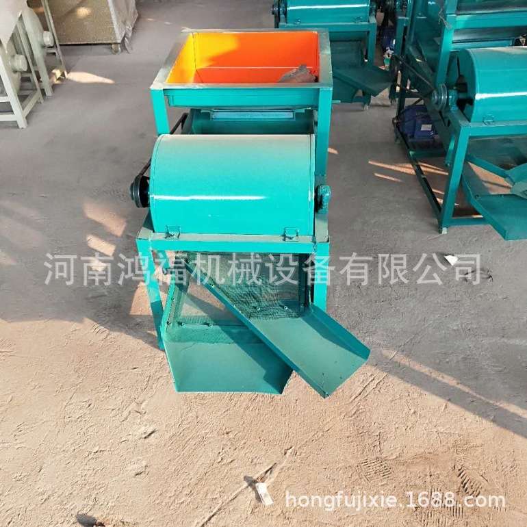 直线振动粮食筛选机 双层芝麻谷物清石机 小麦浮皮杂质分离清理筛