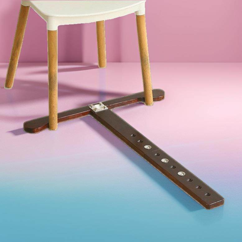 实木大提琴防滑垫尾针止滑固定器防滑板脚垫乐器配件胡桃木色