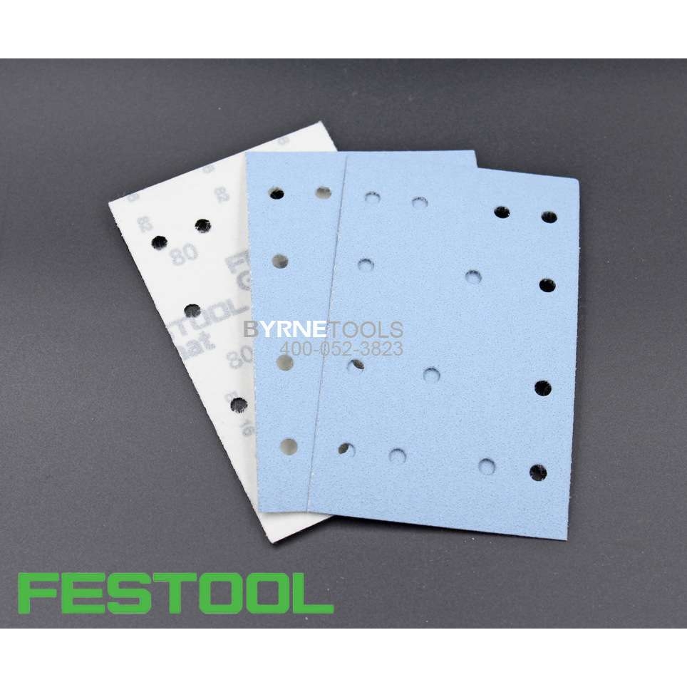 FESTOOL德国费斯托砂纸 80*133mm方形砂纸 石榴石砂纸 干磨砂纸