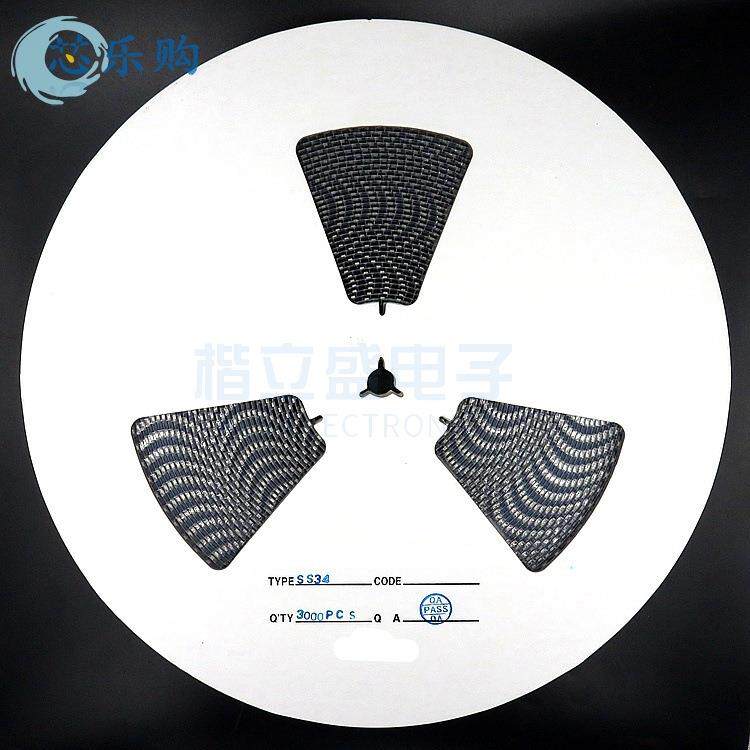 SS34 SK34 1N5822 SMB DO-214AA 3A 40V 贴片二极管 肖特基二极管