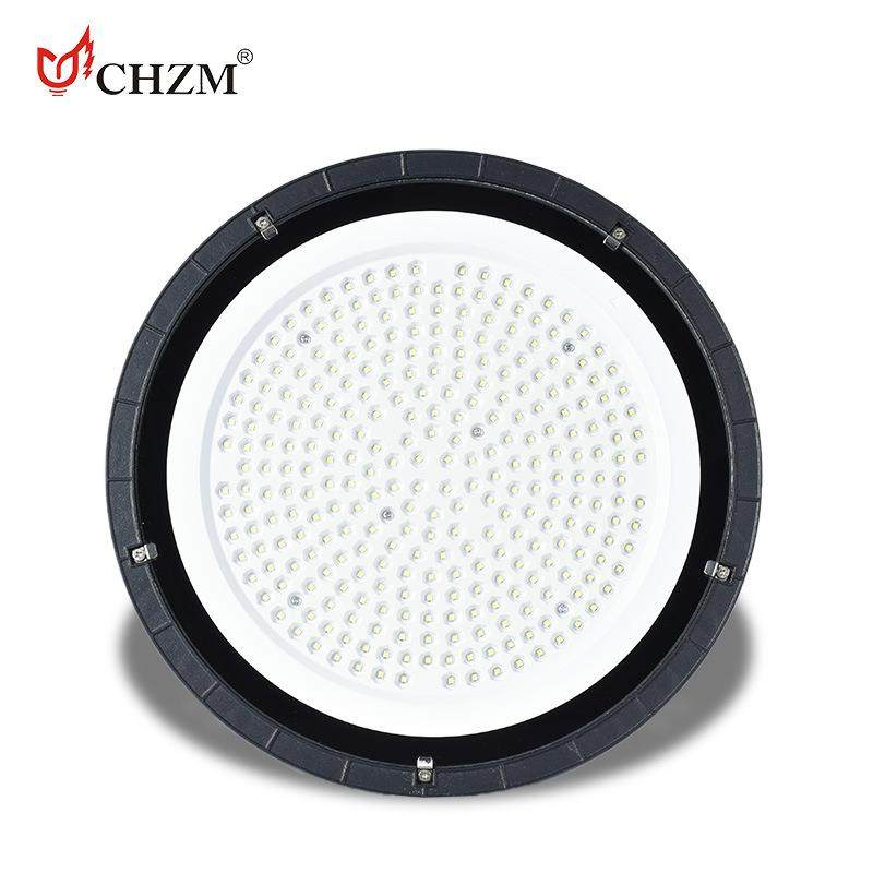 新款led泛光室外厂房防水工矿灯超薄平板UFO照明灯天棚灯投光灯