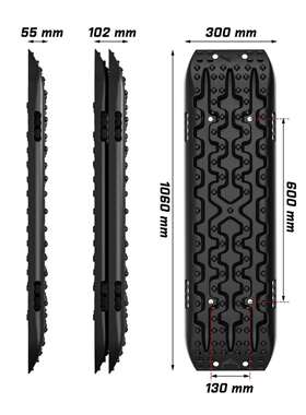 黑色恢复赛道沙地赛道10T车辆沙地/雪地/泥地Trax四轮驱动