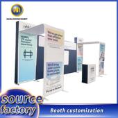alloy ring fast exhibition Aluminum hanging screen booth