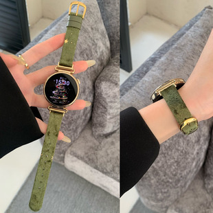 vivo手表watch watch5星星丝绒真皮Sport细款 1设计款 watch3 适用OPPO iQOO X2mini手表4pro表带女生3新款