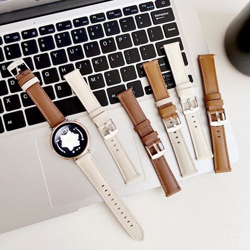 适用华为GT5/4/3小羊皮表带