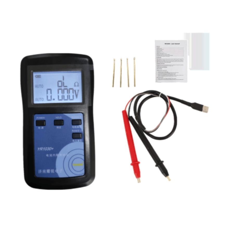 耀锐高精度锂电池内阻测试仪YR1030+筛选制作维修18650DIY保护板