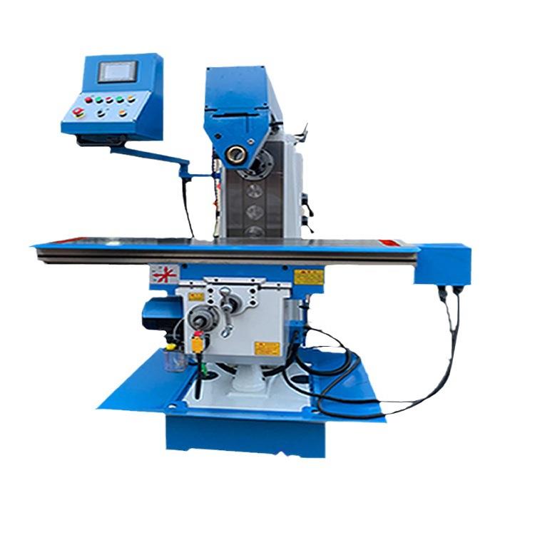 X6036立卧两用升降台铣床三轴数显尺行程加大金属切削厂家直供