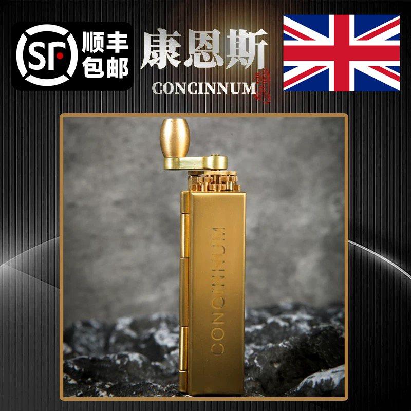 British Conns antique pure copper сигаретница карманная ручная ручная бытовая латунная ретро-машина для ручной прокатки сигарет 70mm8m Изображение 1