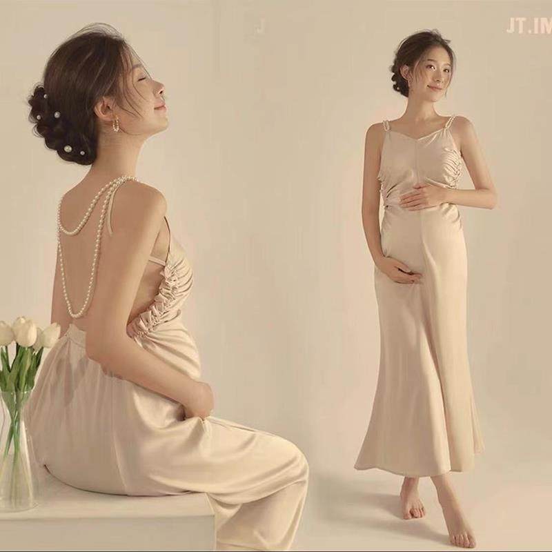 新款孕妇拍照影楼主题摄影写真服装时尚妈咪连衣裙艺术照写真服饰,孕妇装/孕产妇用品/营养,影楼服装,淘宝优惠券,粉丝福利购,淘宝优惠卷