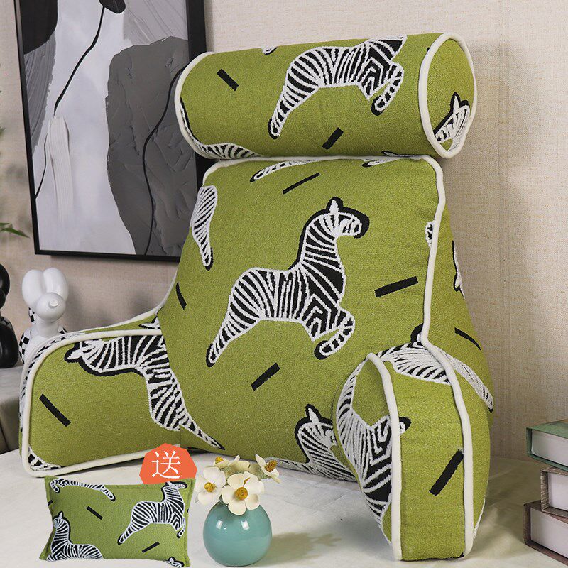 儿童床头靠枕读书床上护腰护颈圆枕飘窗沙发大靠背W垫学生宿舍靠,居家布艺,床头靠垫,淘宝优惠券,粉丝福利购,淘宝优惠卷