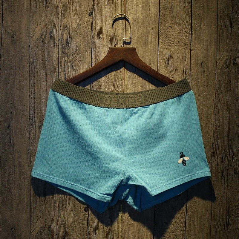 高档新款a四角内裤舒适宽松家居阿罗裤男大码睡短裤男生刺绣平角,女士内衣/男士内衣/家居服,男阿罗裤,淘宝优惠券,粉丝福利购,淘宝优惠卷