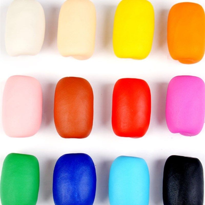 儿童面塑泥c传统捏面人材料500克24色大包装手工DIY面粉彩泥面团,特色手工艺,泥人/泥塑/面塑,淘宝优惠券,粉丝福利购,淘宝优惠卷