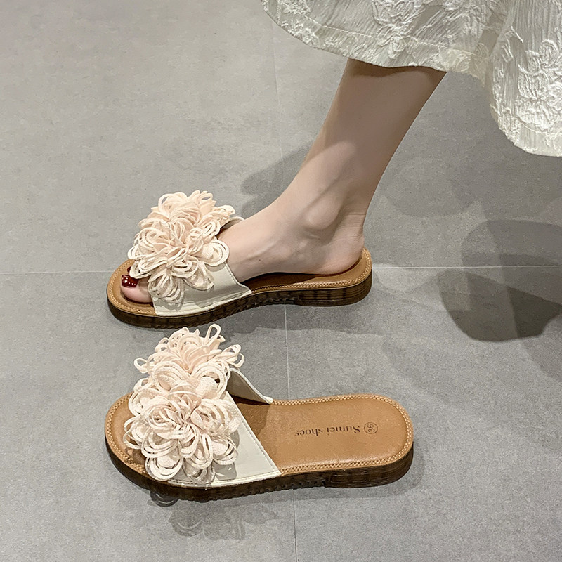 拖鞋女2024夏季新款时尚配裙子A孕妇软底防滑一字拖平底外穿凉拖,女鞋,一字拖,淘宝优惠券,粉丝福利购,淘宝优惠卷