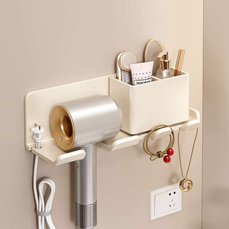 吹风机置物架卫间壁生挂式电吹风C支架浴室风筒收纳架子挂架奶油,家庭/个人清洁工具,吹风机置物架,淘宝优惠券,粉丝福利购,淘宝优惠卷