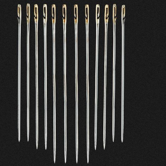 免穿针家用缝衣针手工老人免不用穿线针手缝针缝衣服针线穿针神器