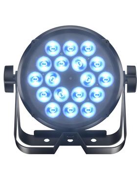 防水18颗六合一扁铸铝帕灯RGBWA+UV户外舞台灯光婚庆演出酒吧KTV