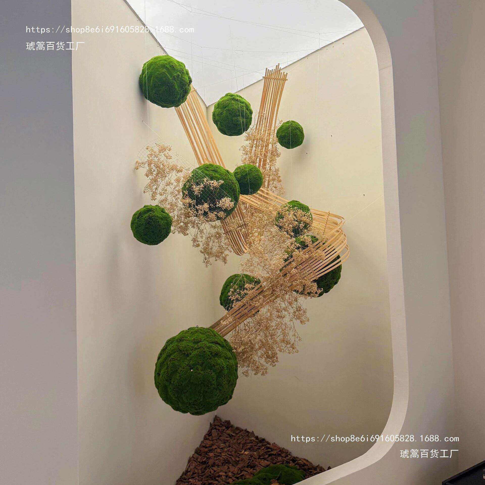 苔藓球草球圆球绿球商场拐角景观造景植物软装青苔球吊装绿植,农机/农具/农膜,播种栽苗器/地膜机,淘宝优惠券,粉丝福利购,淘宝优惠卷
