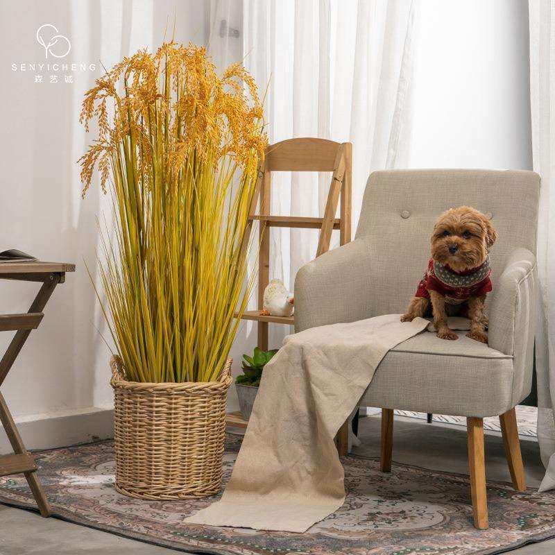 仿真麦穗稻谷水稻假树绿植盆栽室内客厅假花仿生盆景造景装饰摆件,农机/农具/农膜,播种栽苗器/地膜机,淘宝优惠券,粉丝福利购,淘宝优惠卷