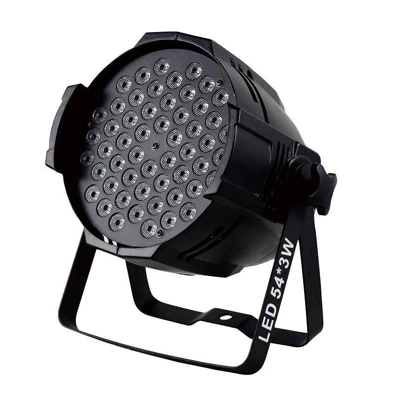户外防雨54颗帕灯LED54X3W RGBW染色帕灯婚庆演出舞台灯光酒吧灯