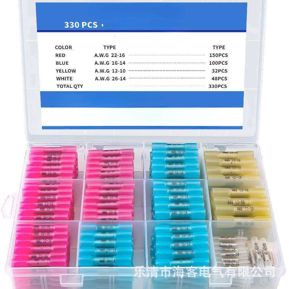 跨境货源BHT330pcs防水热缩中间端子盒套装中接连接器盒装,农机/农具/农膜,播种栽苗器/地膜机,淘宝优惠券,粉丝福利购,淘宝优惠卷