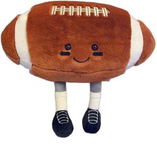 Plush Sports Football Pillow Adorable Baseball Stuffed Toy