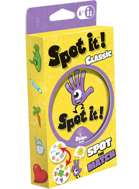 Spot It! Classic Card Game Matching Game Dobble toy for Kids