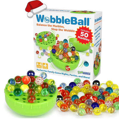 玻璃弹珠叠叠乐摇摆球益智平衡