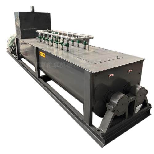 罐车粉煤灰加湿搅拌机 除尘灰双轴调湿增湿机 煤粉双轴加湿混合机