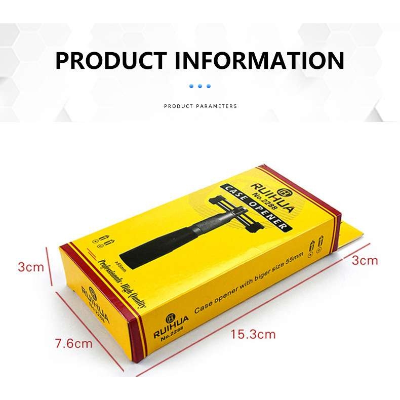 修表工具 二爪开表器 开后盖器  T型 2288两爪旋转式开表