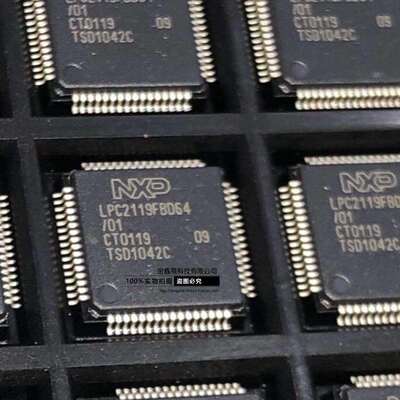 LPC2119FBD64/01 LQFP64 LPC2119FBD64 32位微控制器芯片 单片机