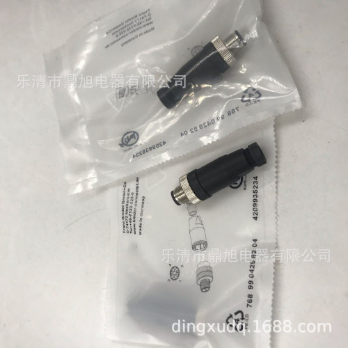 适应各种接近开关的连接器768-99-0429-82-04实物图拍摄质保二年