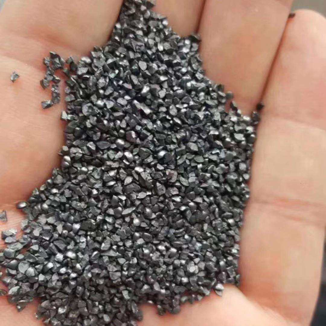 铸钢砂G40 厂家0.7mm合金钢砂 配重用钢丸钢砂