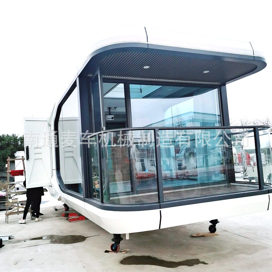 江苏南通直销移动太空舱豪华民宿活动板房景区房车